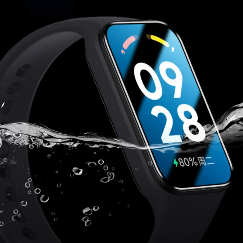 3D โค้งนิ่มป้องกันฟิล์มสายรัดข้อมือสำหรับ OPPO Band 2 Smartband ป้องกันหน้าจอ Band2สมาร์ทสร้อยข้อมือ