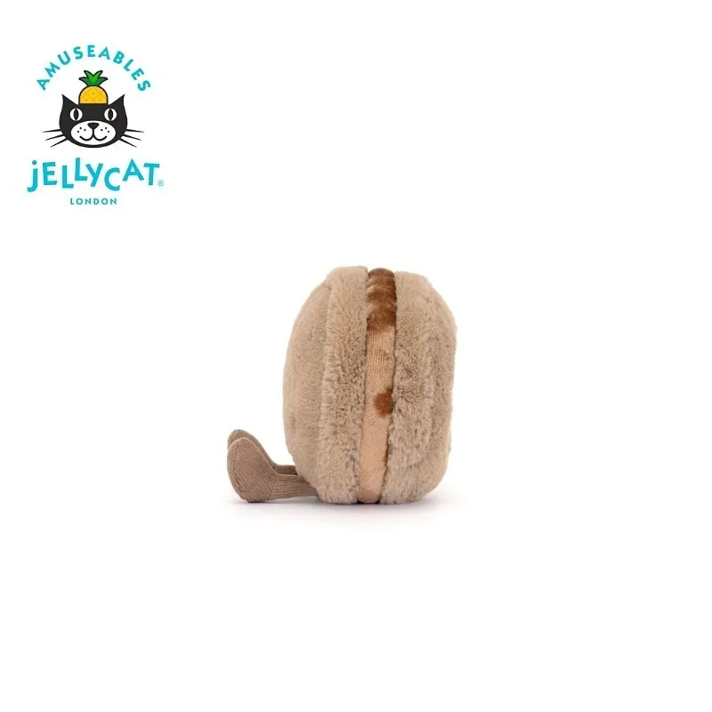 【IN STOCK】JELLYCAT UK Fun Pink/Brow/Green Macaron Plush Toy Cute and Comfortable Jellycat Macaron Plush Toy Birthday Gift