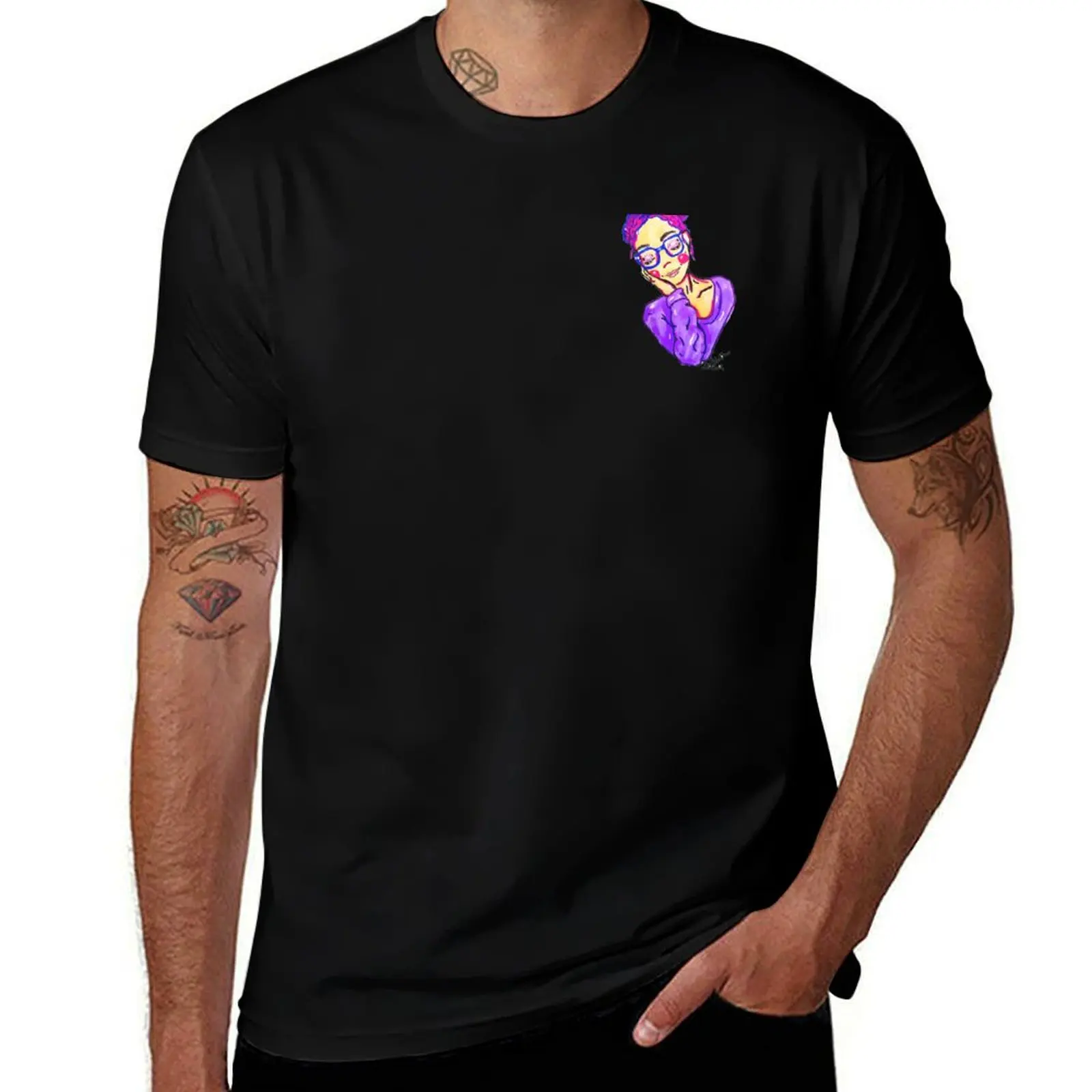 Pastel Della T-Shirt Fashion Pattern Printed Tee Shirt