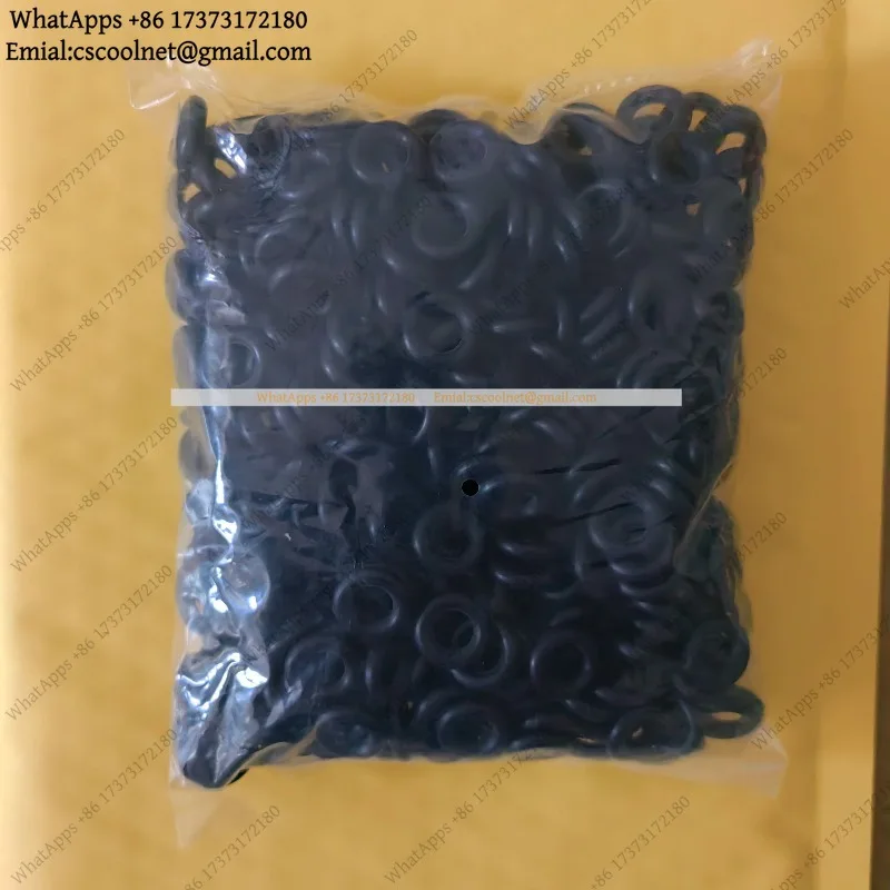 JS02 500Pcs Injector Nozzle Seal Ring O-Ring Gasket for Audi BMW Mercedes VW Seat OE#1280210752 Auto Parts