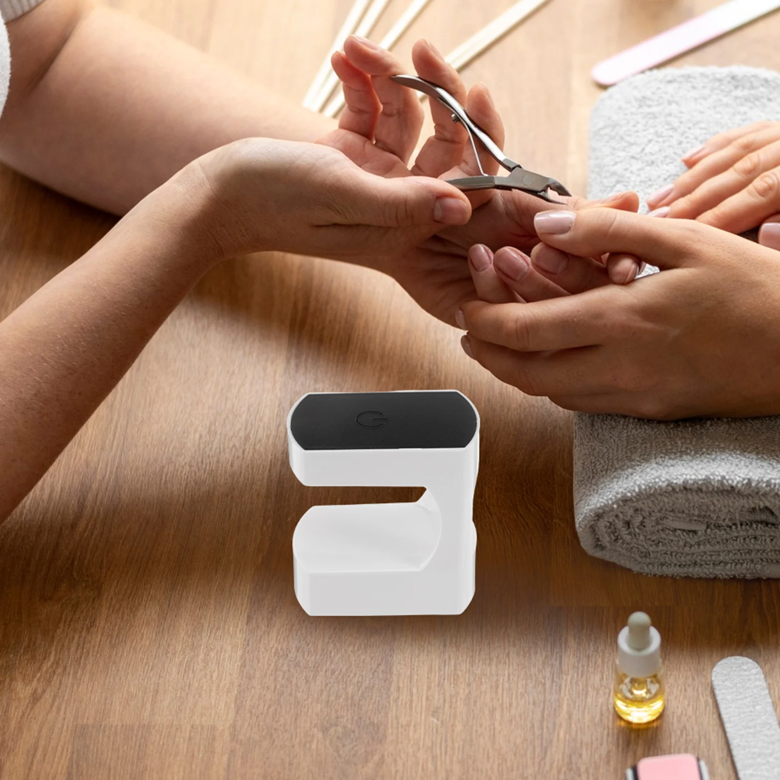 2Pcs Mini Nail Lamp Gel Polish Curing Light Portable USB Nail Dryer Manicure Salon Travel Curing Light for Nails