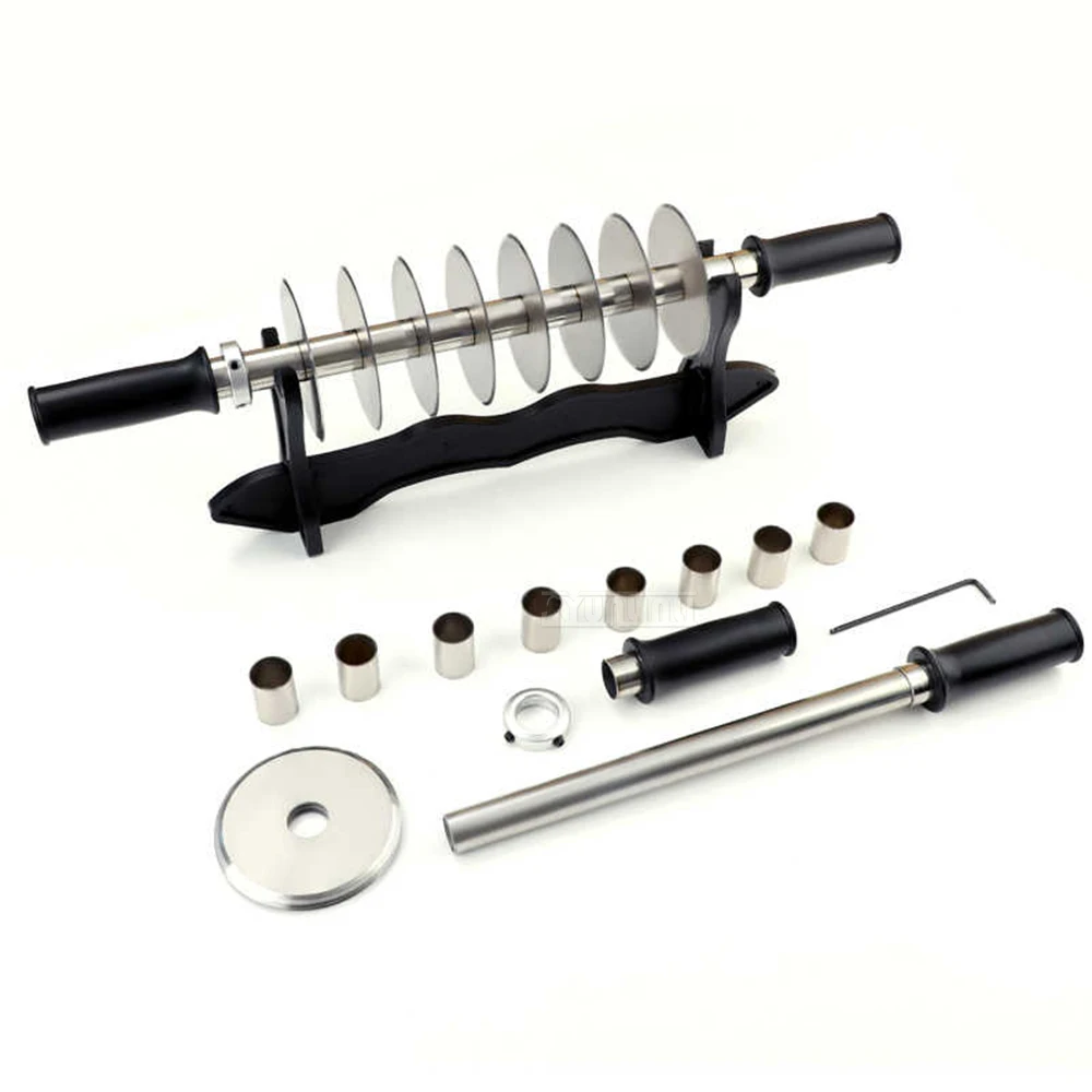 Deep-Fried Dough Sticks Cutter Multi-Cutter for Round Dough Cutting Tool Kitchen Gadget Stainless Steel