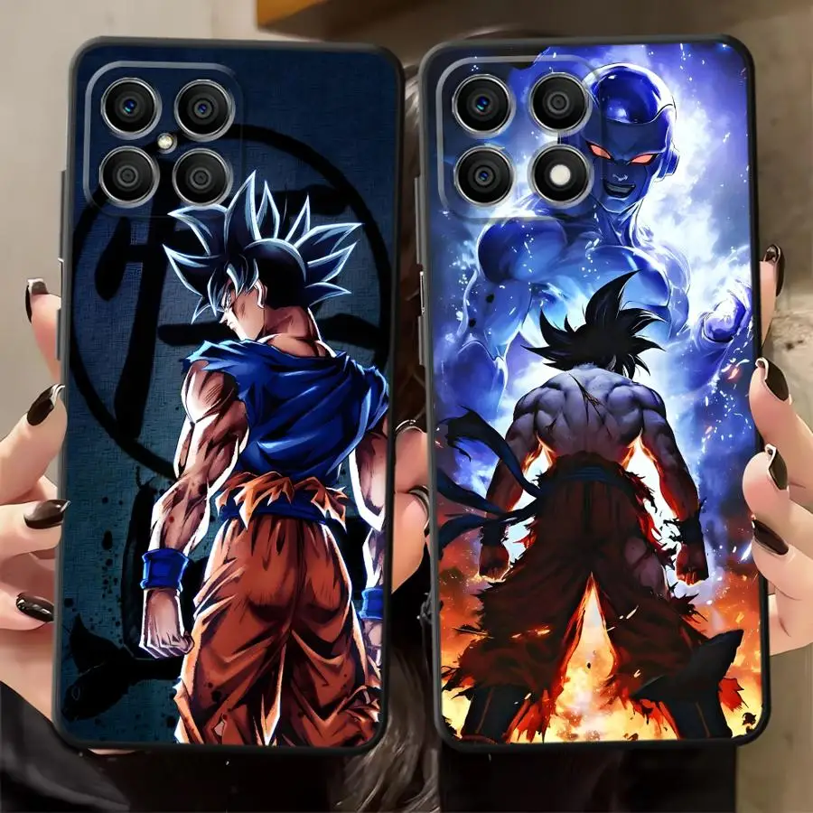 Case for Honor Magic5Lite 8X X8 X5b 70 X7 90 X6 X9a 200 400 Lite Funda Phone Cover D-Ragons Balls Goku Warrior