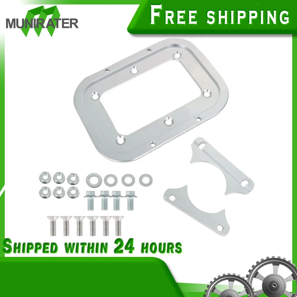 For 34/78 Optima Battery Relocation Tray Hold Down Mount Bracket Billet Aluminum