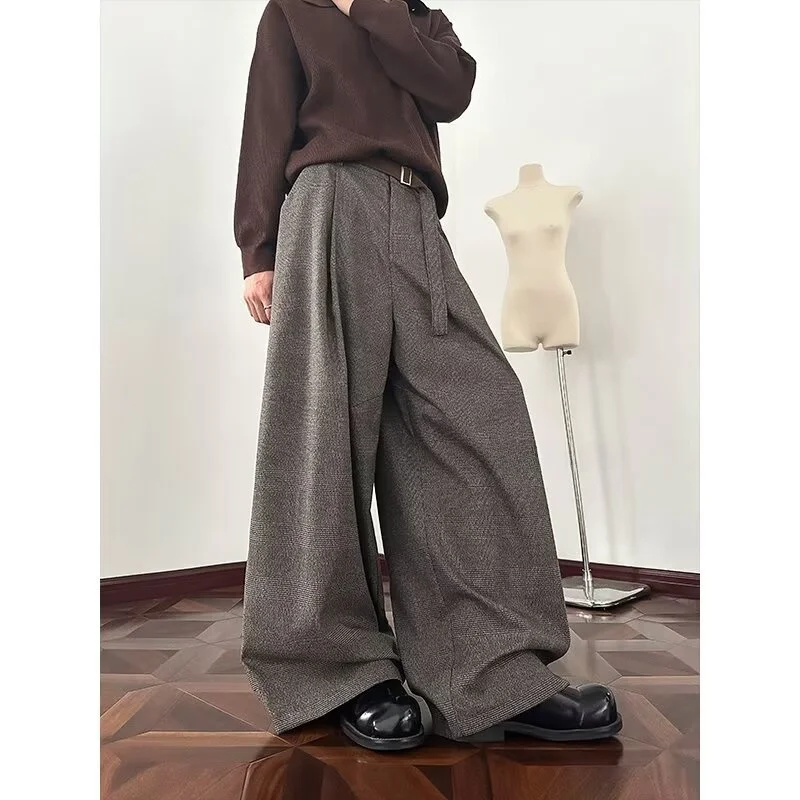 

Повседневные брюки в стиле Харадзюку: художественные, универсальные, удобные, новая модель, популярные, модные, простые, в стиле INS, из смесового хлопка, для делового образа, для джентльменов