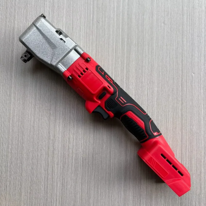 1/2 "المحمول اللاسلكي مفتاح ربط بسقاطة كهربائي فرش الزاوية اليمنى بطارية الطاقة والعتاد وجع عزم دوران عالي مقبض بسقاطة