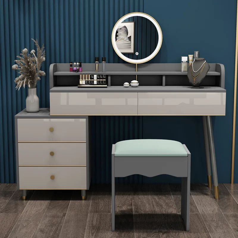 Toilet Simple Nordic Modern Vanity Smart dressing table with mirror