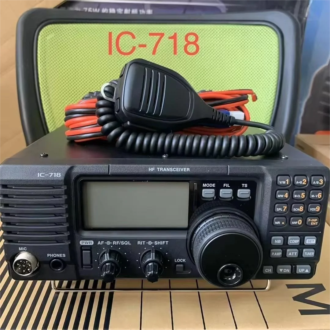 TSSD IC718 IC 718 Ssb Set Hf Transceiver Portatil Vhf Air All Band Car Japan LCD Display Walkie Talkie Shortwave Mobile Radio