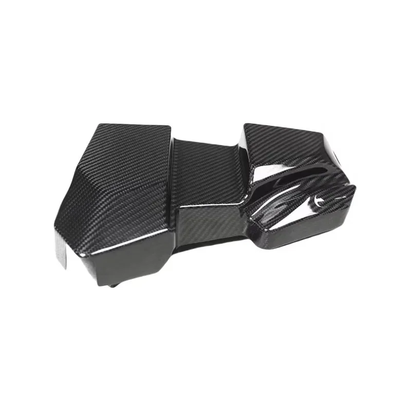 طقم داخلي لمقصورة المحرك مع غطاء بطارية من ألياف الكربون الجاف لـ BMWS M3G80 M4G82 يستبدل صندوق الصمامات على طراز OEM #3