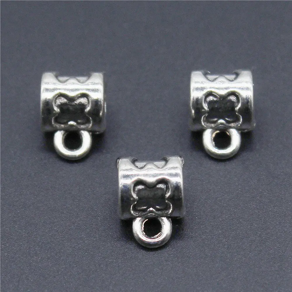 Glossy Beads Spacers Beads Big Hole Beads Bail Components Popular Accessories For Jewelry Materials