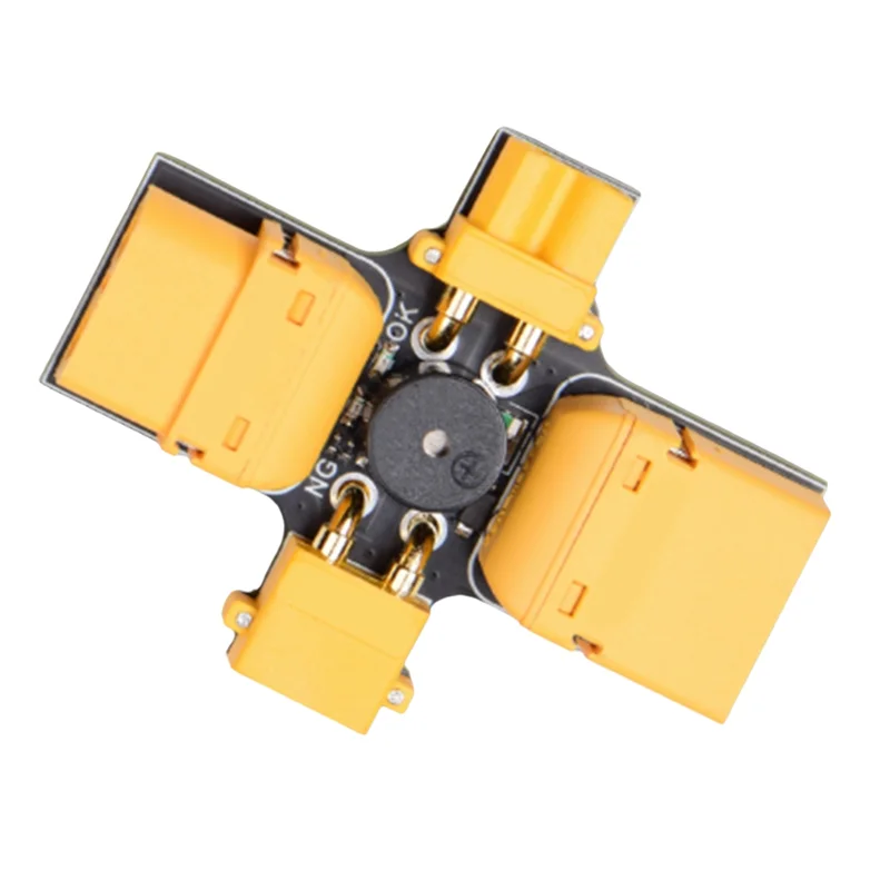 ABJF-XT30 XT60 حامي ماس كهربائى المدمج في إنذار الصوت 2.5A-3.5A سدادة الدخان لطائرة RC FPV بدون طيار