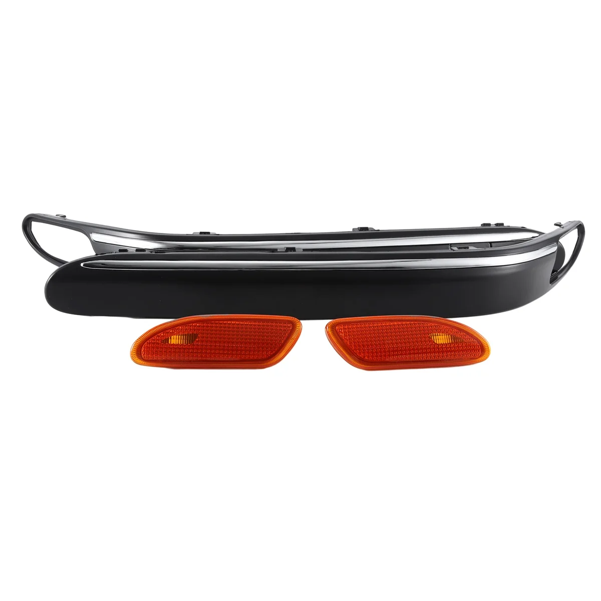 

Для Benz C-Class W203 C180 C200 американский передний бампер декоративная полоса с желтым краем лампы 2038852121 2038852122