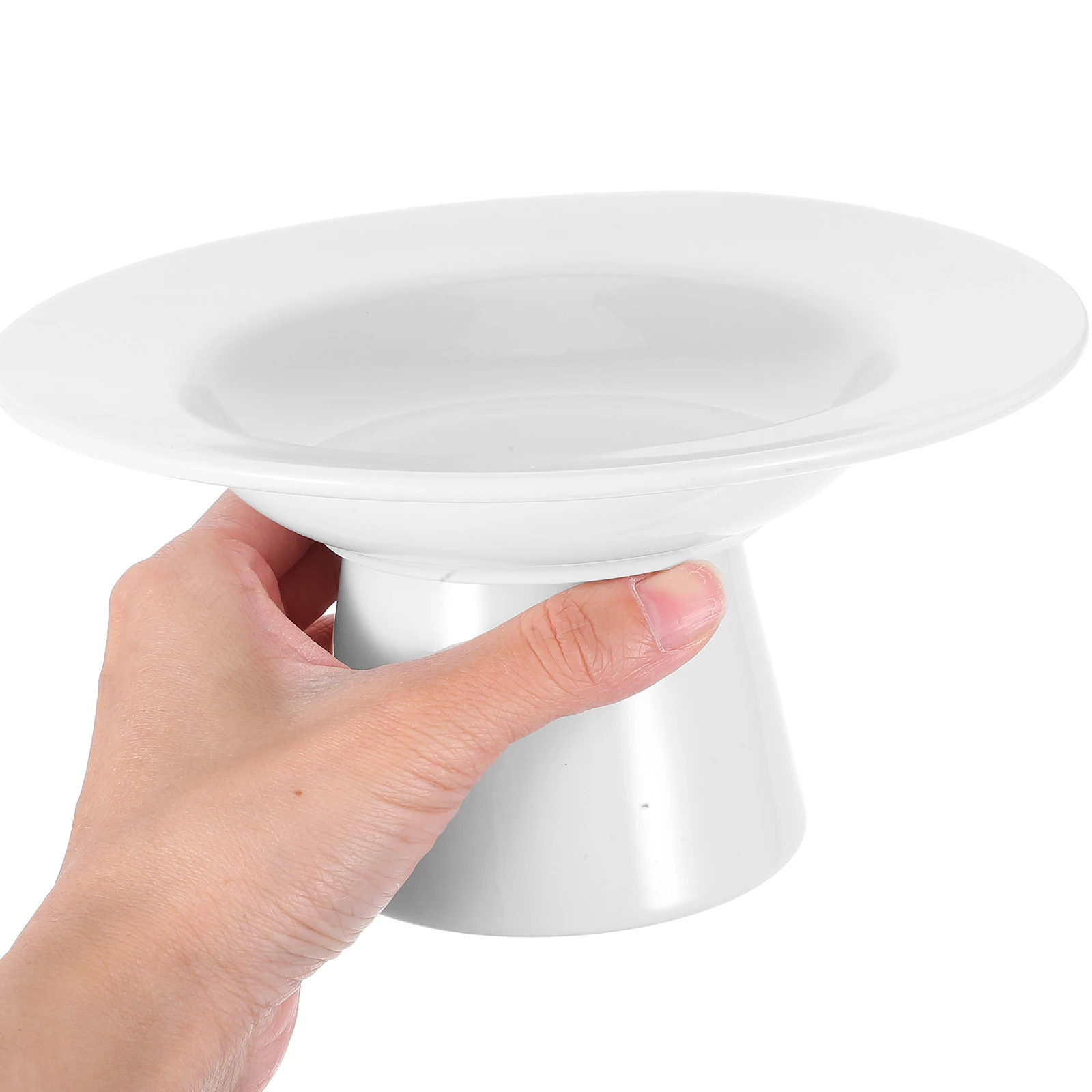 

Ceramic Footed Decorative Tray Heat Resistant for Dining Table Coffee Table Decor Serving Fruits Snacks Dessert