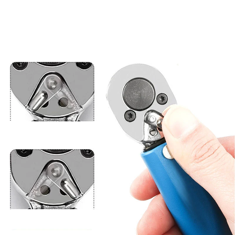 11PCS 1/4inch Drive Adjustable Torque Wrench Sleeve Tool Set Hand Tools Car Bicycle Motorbike  Repair Tool 3-33Nm Torque Spanner