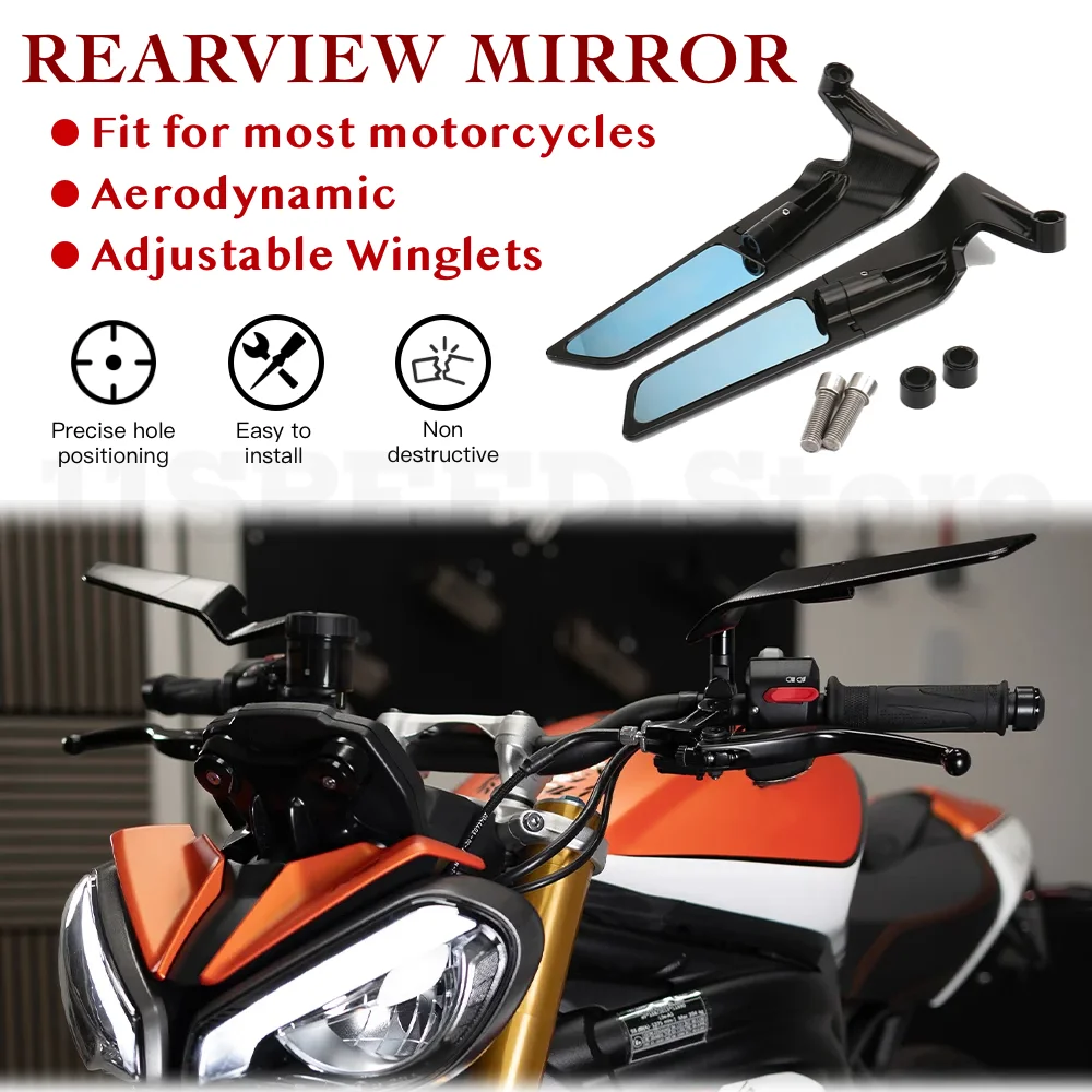 

Зеркало заднего вида для yamaha MT07 09 YZF 450 Tracer 9 GT YZ125