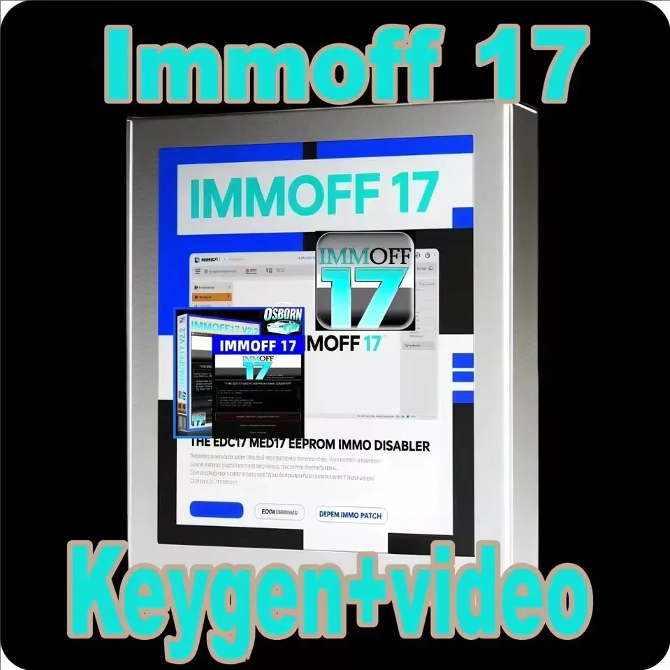 

IMMO OFF 17 IMMOFF17 Software Activa Versión EDC17 MED 17 Immo Off Ecu EEPROM IMMO PATCH Corrección de control para IMMO OFF Fla