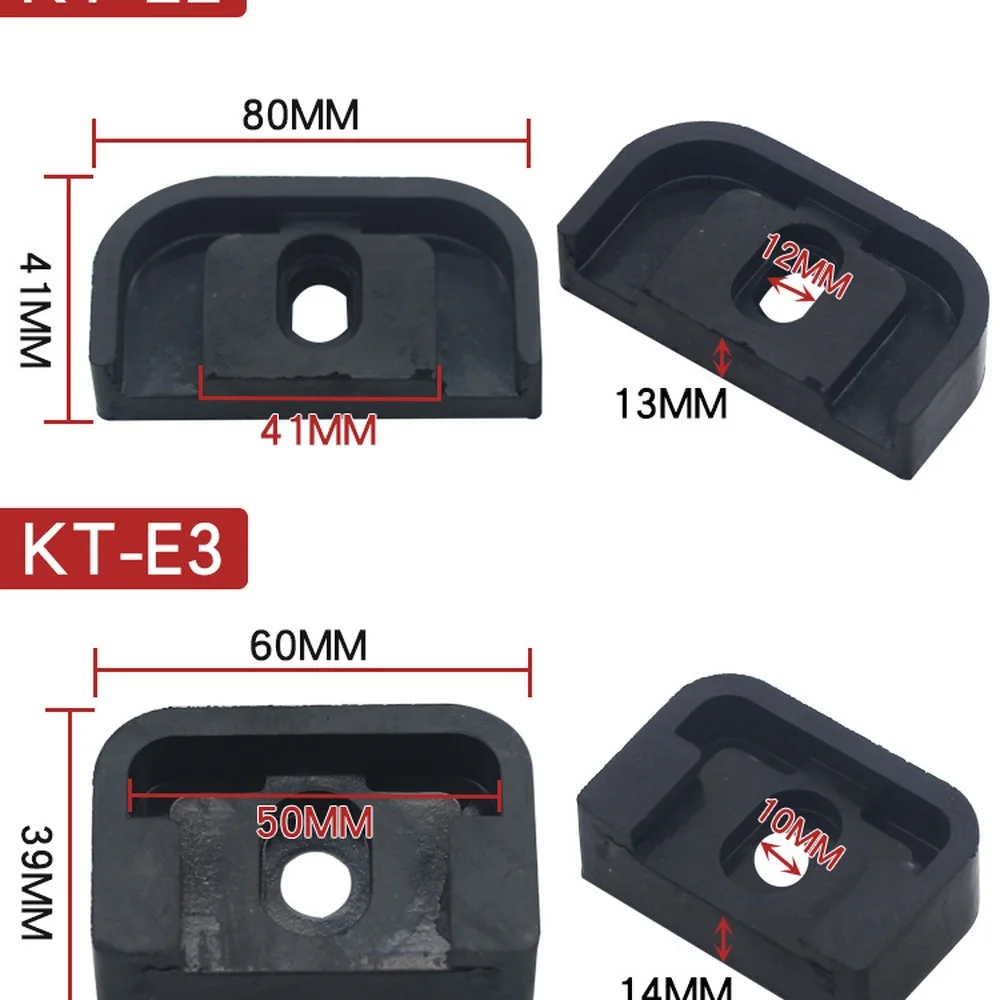 Sturdy Rubber Dampers For HVAC Outdoor Units Shock Absorber Base Anti Slip Vibration Support Feet Air Conditioning Mounts