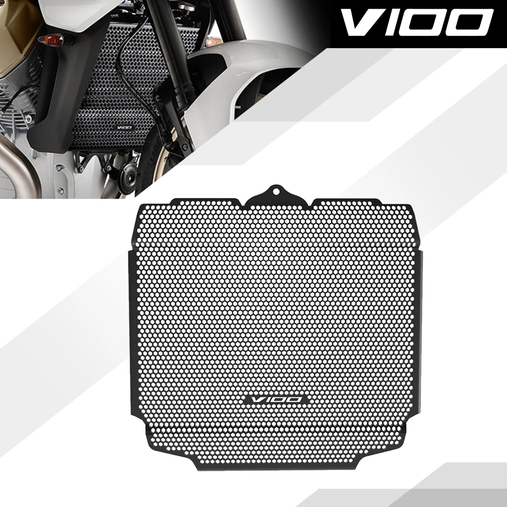 

For Moto Guzzi V100 Mandello/S 2023-2024 Motorcycle Radiator Grille Cover Guard Protection Protetor MOTO-GUZZI V 100 Mandello S