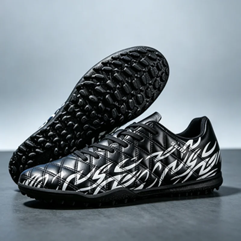 TF soccer shoes for training, anti-slip wear-resistant firm grip ankle protection lightweight comfortable