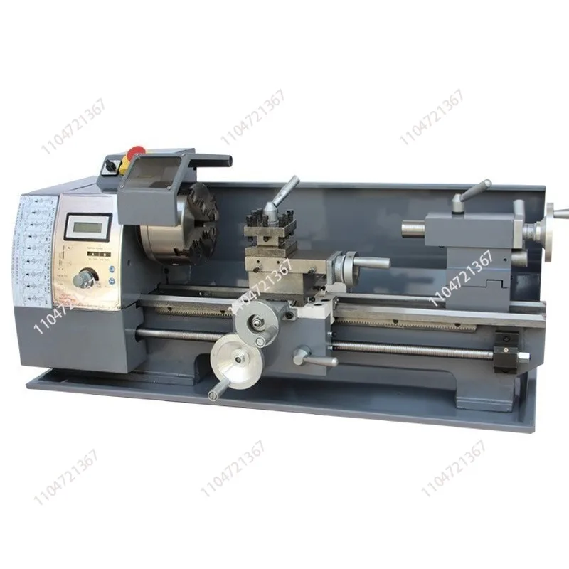 Metal lathe  Mini Lathe  with electronic 1100W Precision micro machining machinery small household  1pcs