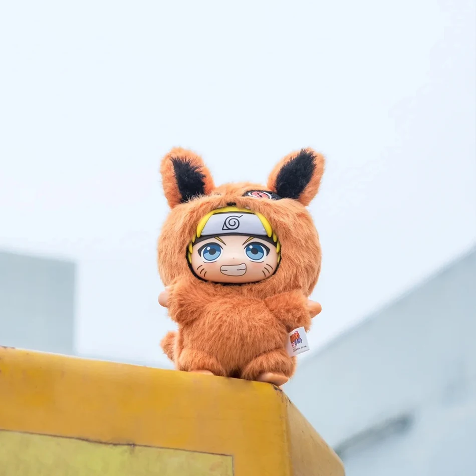 Anime Shippuden Beast Party Series Naruto boîte aveugle poupées mignon bête fête Sasuke vinyle mignon boîte mystère pendentif cadeaux de noël