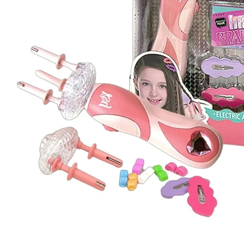 Q81Aクイック編組ツール電気ヘアブレイダーマシンヘアツイスターズスクールガールのためのツイスター