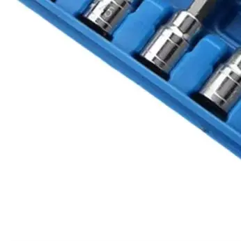13 Piece Torx Screwdriver Bit Set For 1/4 3/8 1/2 Inch Hex Drive T8 T10 T15 T20 T25 T27 T30 T40 T45 T50 T55 T60 Blue