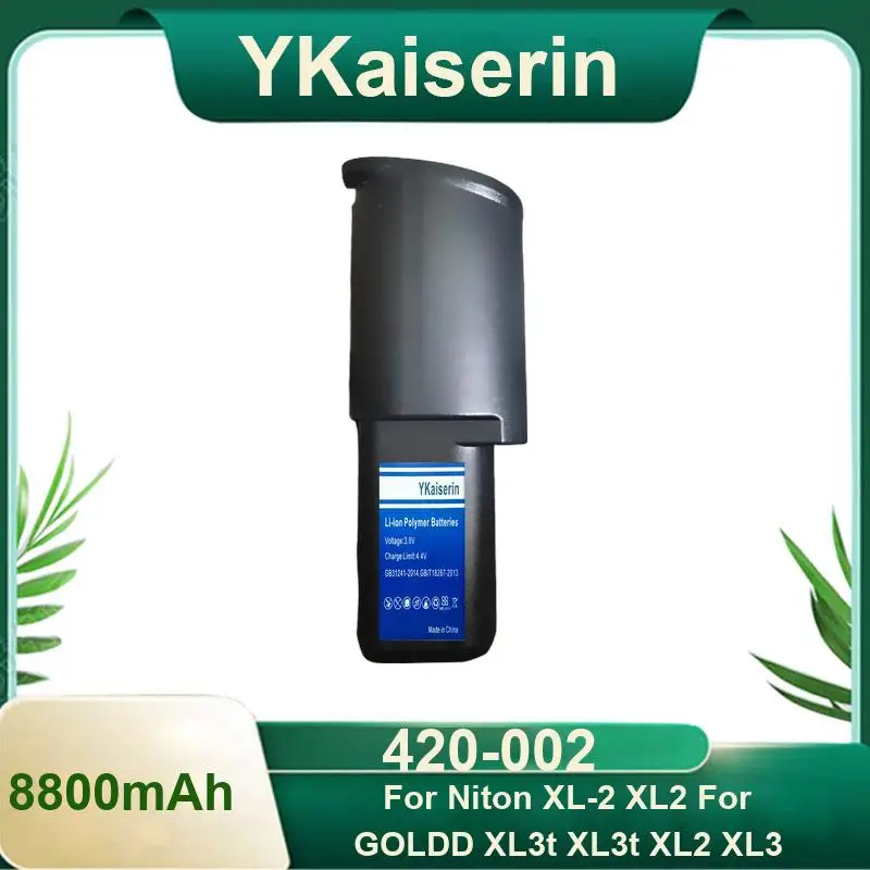 420-002 8800mAh Spectrometer Battery For Niton XL-2 XL2 For Goldd XL3t XL3t XL2 XL3 Portable Rapid Charging