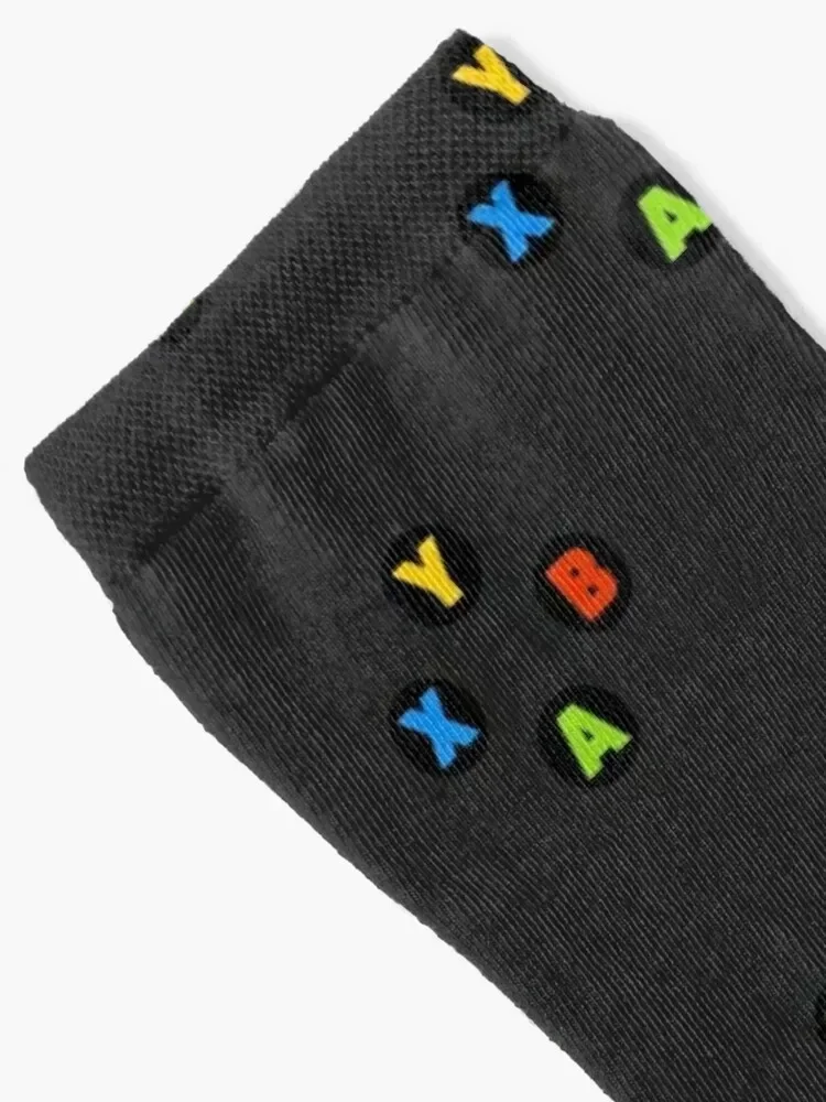 Controller Buttons Socks moving stockings cool football luxe Socks For Women Men's