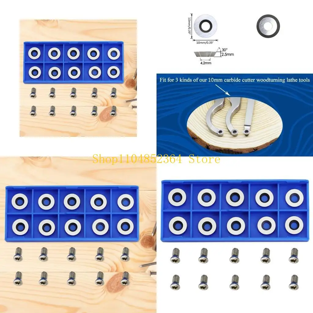 

652F 10 шт./Установка 12 мм круглые вставки.