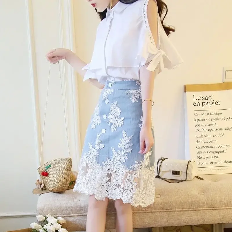 Bureau femmes deux pièces jupe ensemble Y2k Streetwear vêtements tendance 2025 Co Ord vêtements complet nouveau correspondant luxe femme tenues