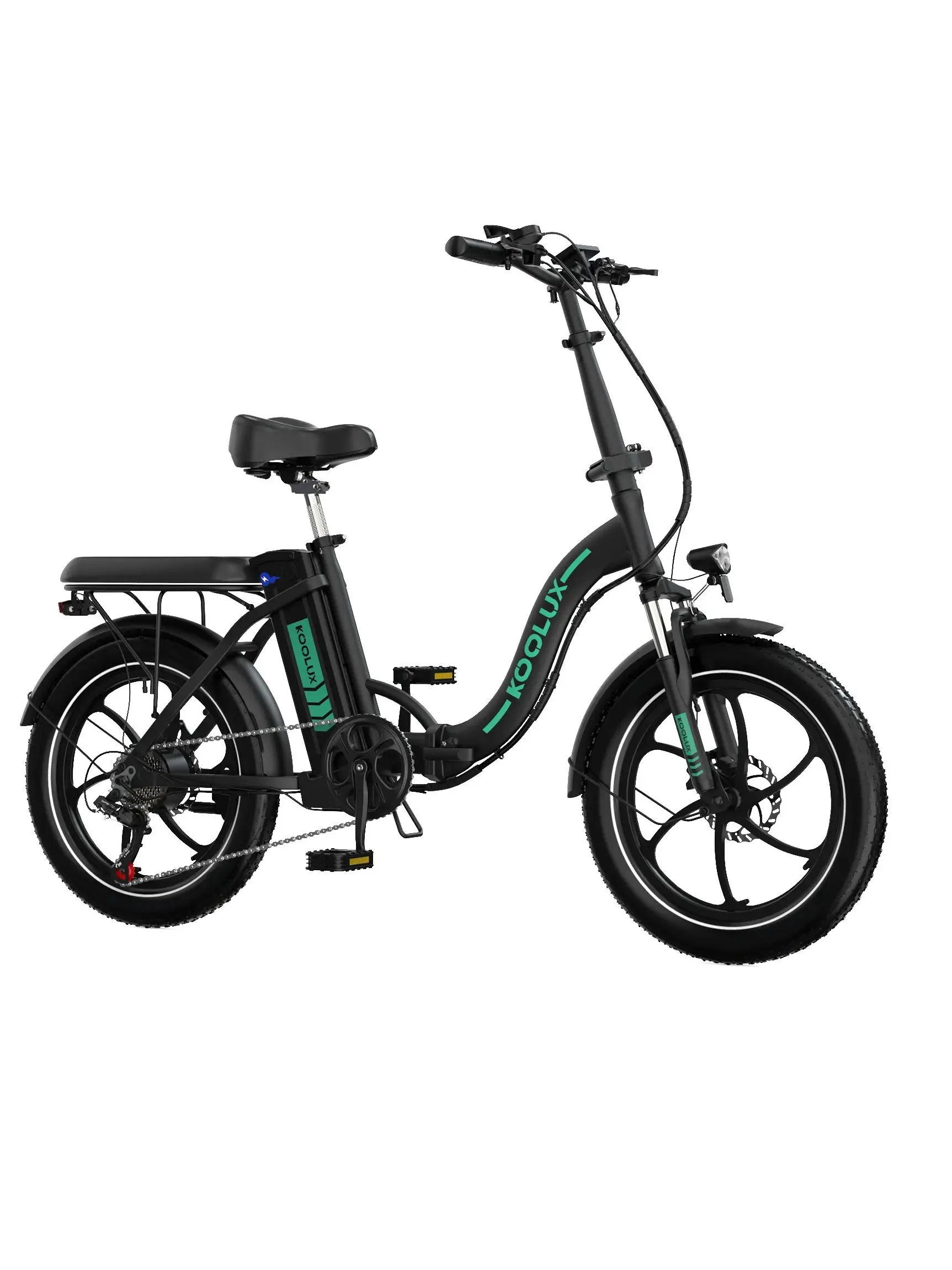 AliExpress KOOLUX BK6S 3.0 adult E-bike,350W Folding city ebike，36V13AH Electric Bike，20 lnch Fat Tire commuting electric bicycle