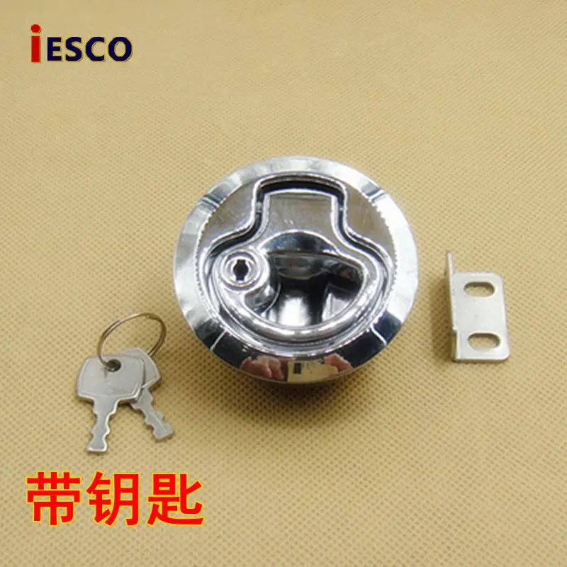 iesco panel lock switch cabinet lock distribution box control cabinet lock ambulance turn tongue lock pull ring lock 10pcs