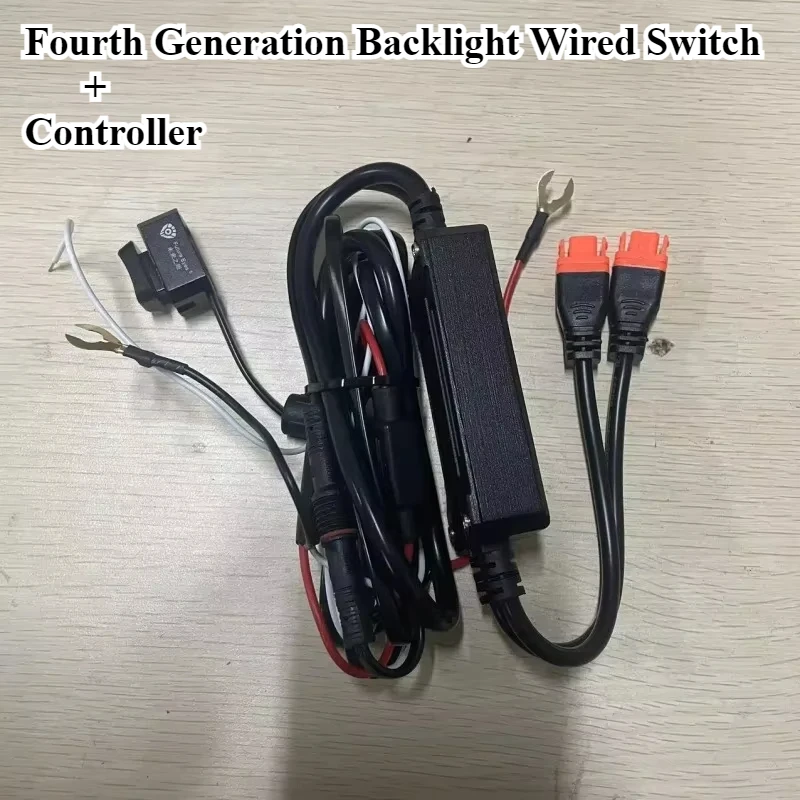 FUTURE EYES Motorcycle Spotlight Wireless and Fourth Generation Wired Switch with Controller Motorcycle Spotlight Accessories