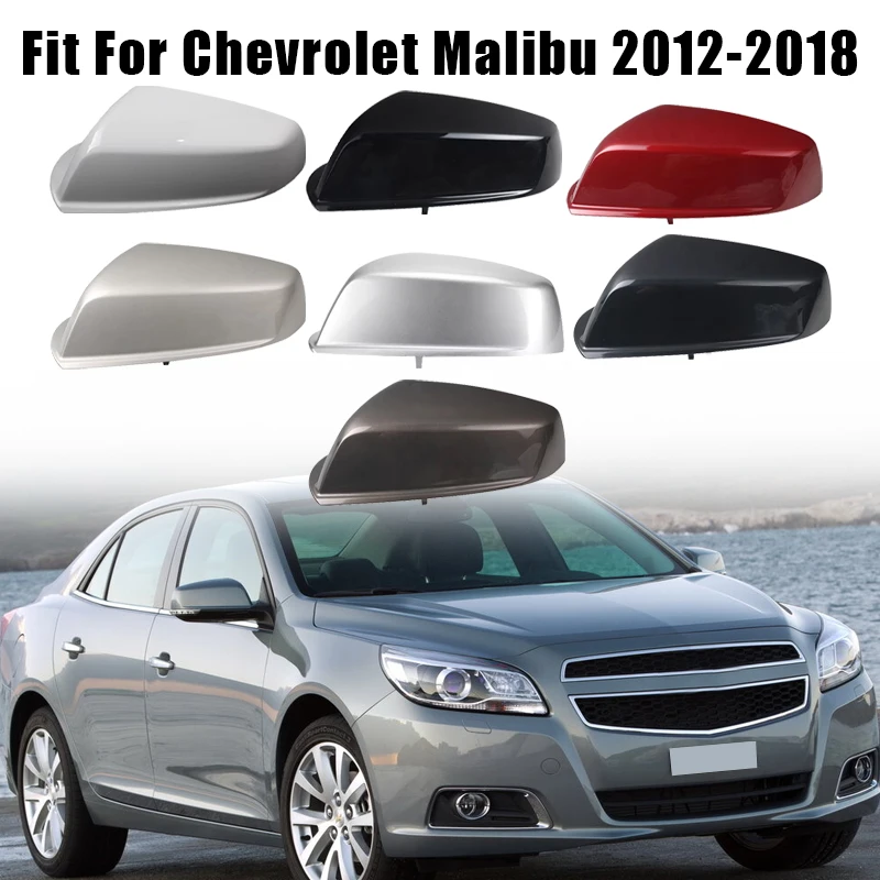 

Rearview Mirror Cover Cap For Chevrolet Malibu 2012 2013 2014 2015 2016 2017 2018 Replace Car Accessories