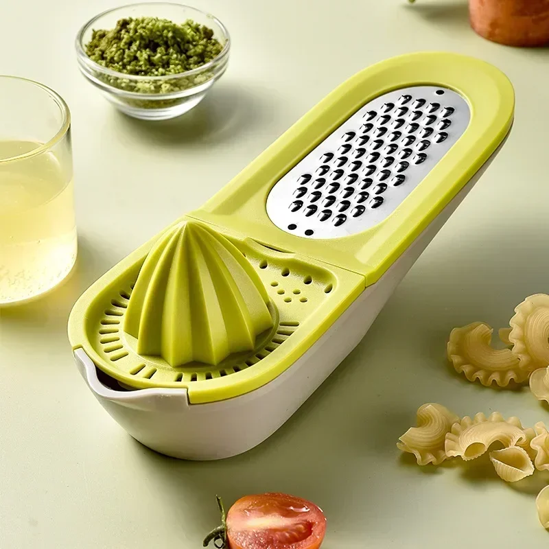 Creative 2-in-1 Juicer Lemon Press Multifu Kitchen Tool Household Fruit and Vegetable Slicer Manual Orange Press Wholesale