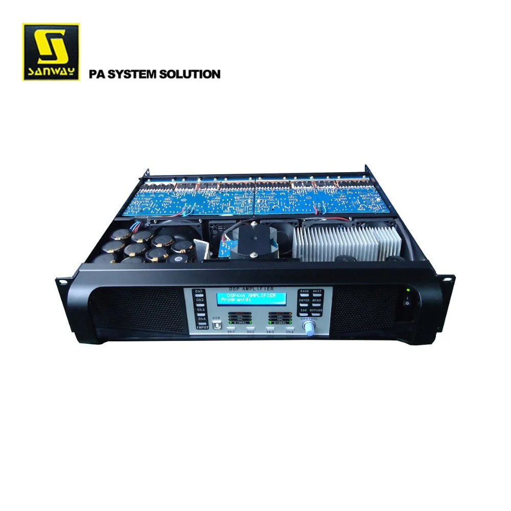 Sanway 4 Channel Digital Professional DSP Power Amplifier: A Comprehensive Review and Guide