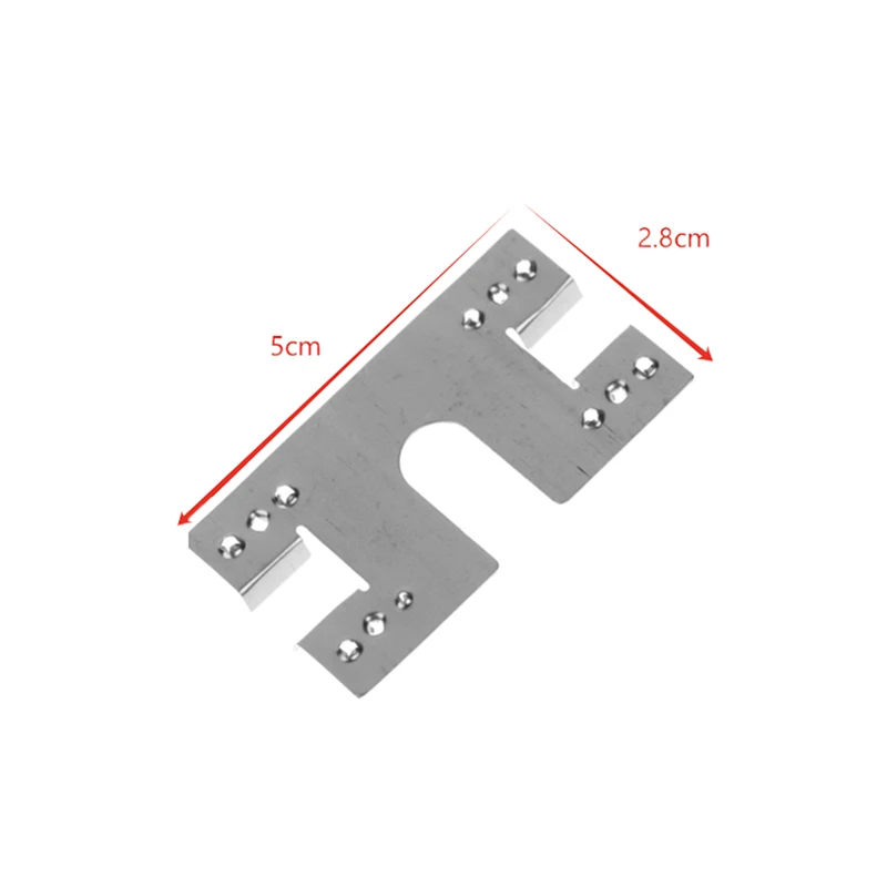 NEW SALE 20Pcs Solar Panel Grounding Clip Washer Spacer 28x50mm Photovoltaic Conductive Sheet Puncture Gasket
