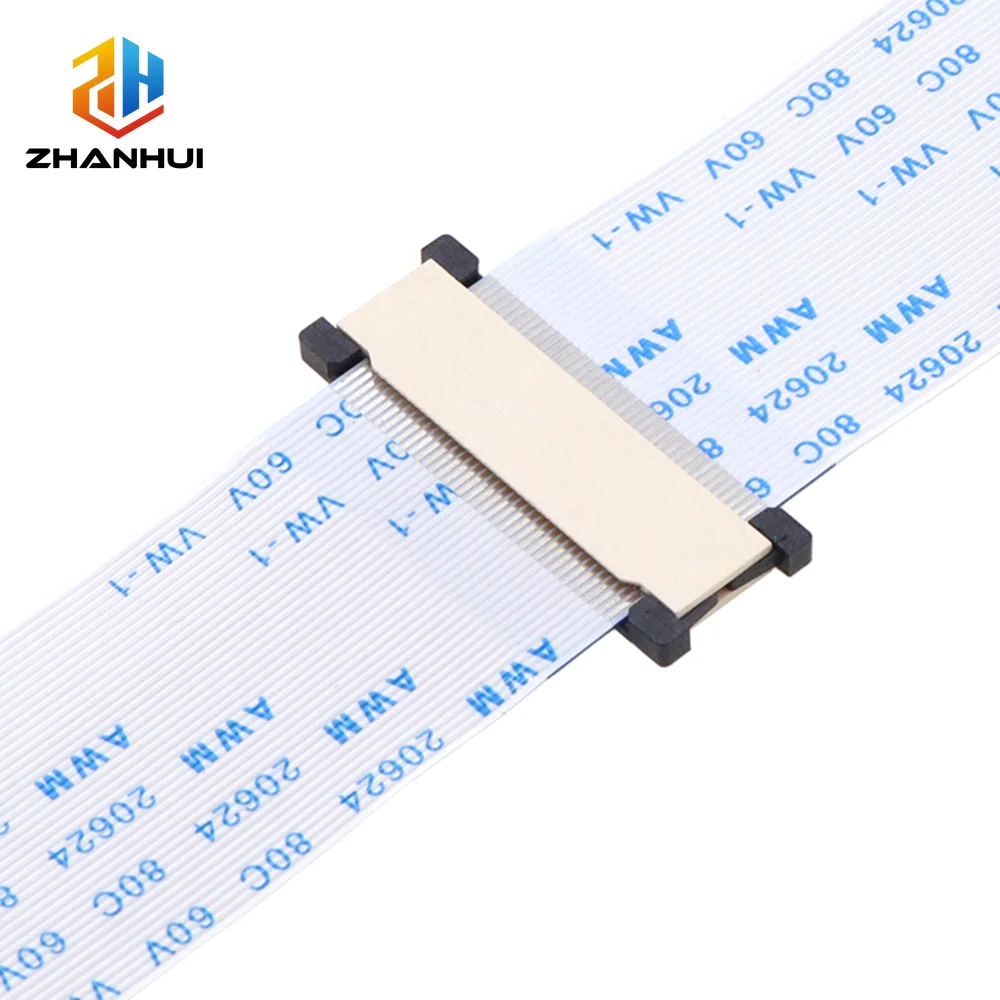 2/5/10PCS 0.5mm Pitch FPC FFC Extension Board 6P/20P/24P/30P/40P/50P/60P Flexible Flat Cable Connector for PCB Wiring
