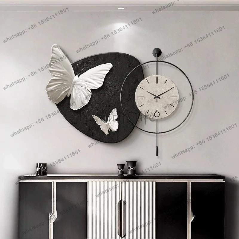 Best Sellers Fashion Modern Wall Watch Aesthetic Art Mural Digital Xenomorph Wall Watch Creative Minimalist Reloj De Pared Room