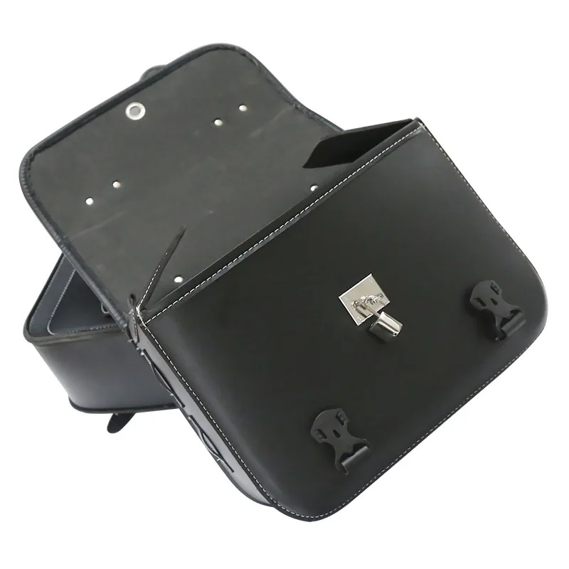 Gepäckträger-Hecktaschen für Sportster 883 1200 Honda Yamaha Suzuki Motorrad-Satteltaschen Motorrad-Seitentaschen Aufbewahrungswerkzeugteile – Detail 7
