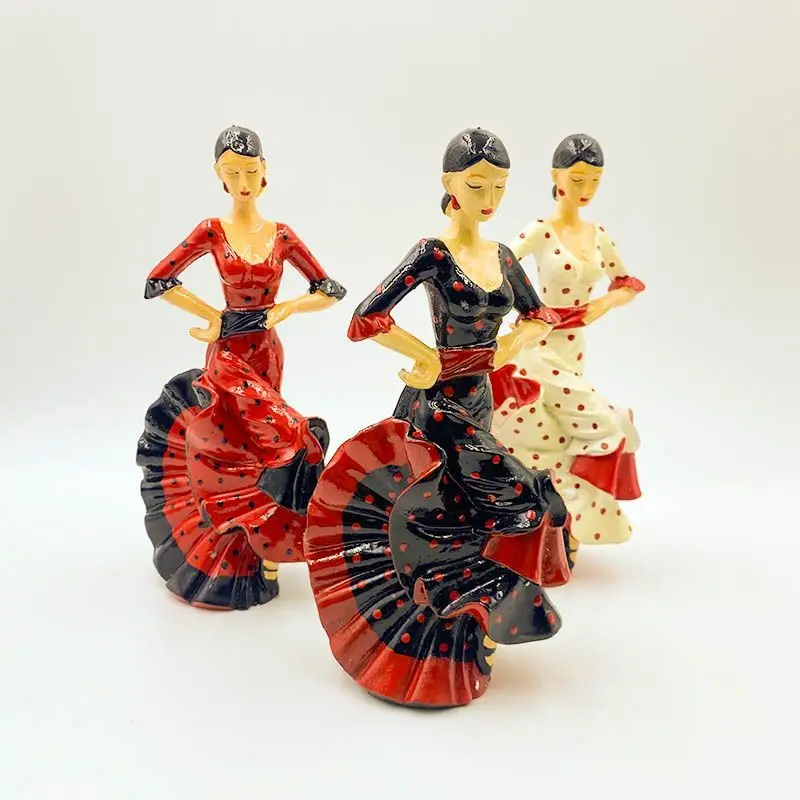 

High-Value Spanish Barcelona Dancer Travel Souvenir 3D Decorative Ornaments【New】