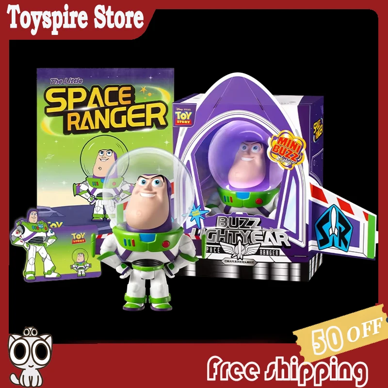 

MARTUBE Pixar Disney Toy Story Базз Лайтер: Декоративная подвижная анимационная фигурка-ночник ручной работы