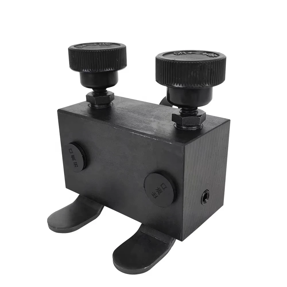 Two Way Manifold Valve ZG 3/8 Male Coupler Distributor Valve