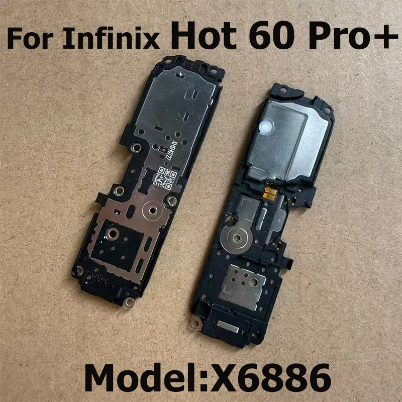 For Infinix Hot 60 Pro Pro+ Loud Speaker Ringer Buzzer Loudspeaker Flex Cable Module Smartphone Replacement Parts X6686