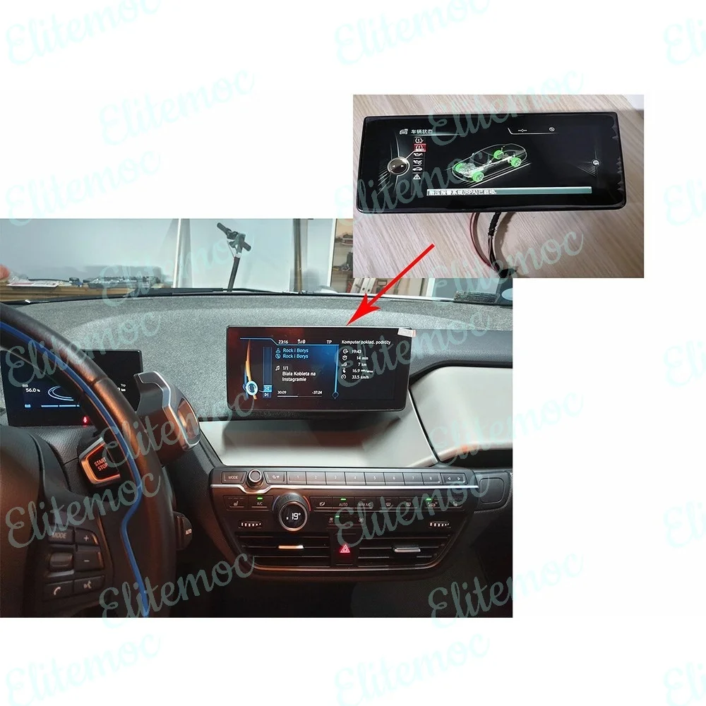 

BM 9306743 03 10,25 "дисплей для BMW i3 i3s 2014-2017 NBT спутниковое радио HDD ремонт навигации