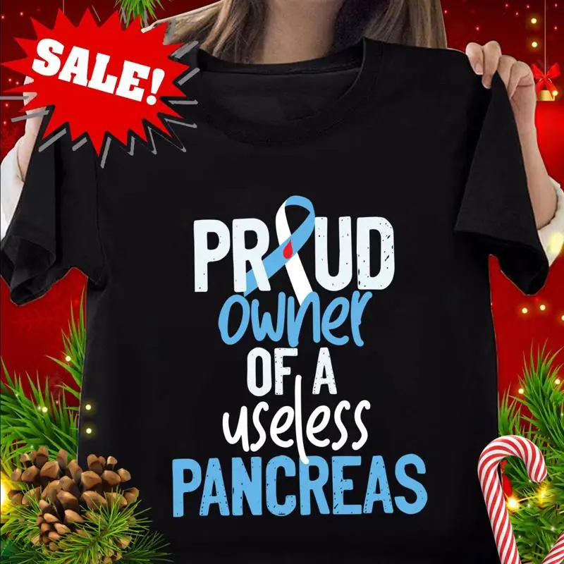 

Футболка «Гордый właściciel Useless Pancreas» типа 1, посвященная диабету