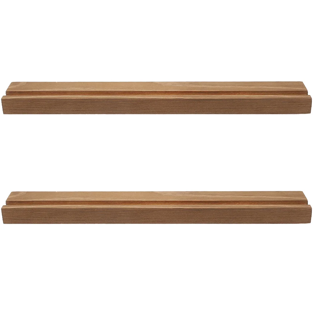 

2 Pcs Vinyl Record Rack Holder Stand Display Stands Wall-mounted Records Holders