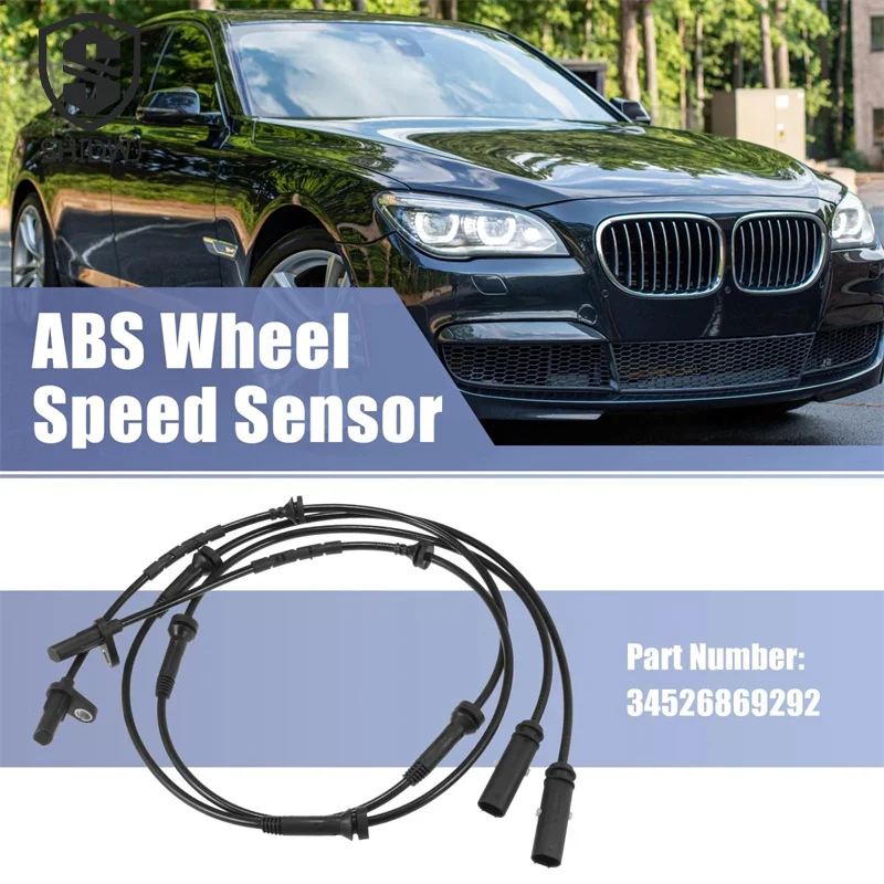 

2 шт. 34526869292 Датчик скорости переднего колеса ABS, замена для BMW X3 2011-2017 X4 2015-2018 Sport Utility
