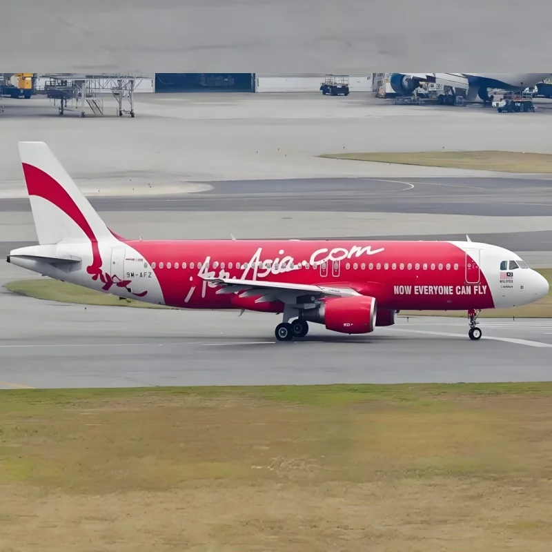 

Aviation Airbus 47cm A320 Air Asia Airlines 1:80 Scale Airplane Resin Model Souvenir Plane Enthusiasts Christmas Gifts Ornament